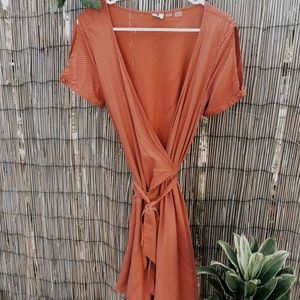 Wrap around roxy beach dress